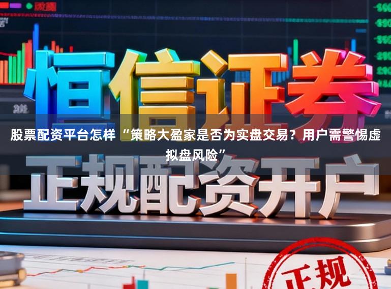 股票配资平台怎样 “策略大盈家是否为实盘交易？用户需警惕虚拟盘风险”